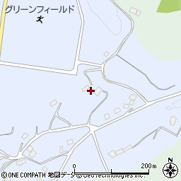 福島県二本松市西勝田杉内133周辺の地図