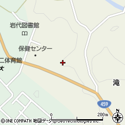 福島県二本松市上長折行部内周辺の地図