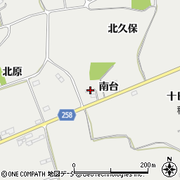 福島県南相馬市小高区飯崎（南台）周辺の地図