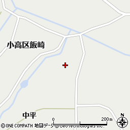 福島県南相馬市小高区飯崎128-4周辺の地図