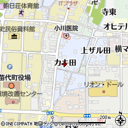 福島県耶麻郡猪苗代町カキ田周辺の地図