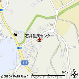 二本松市石井住民センター周辺の地図