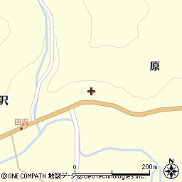 福島県二本松市田沢原122周辺の地図