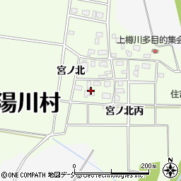 湯川清掃社周辺の地図