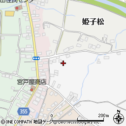 福島県二本松市成上8周辺の地図