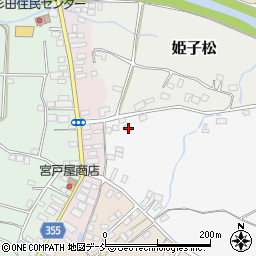 福島県二本松市成上9周辺の地図
