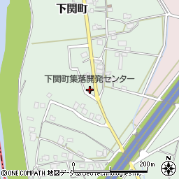 下関町集落開発センター周辺の地図