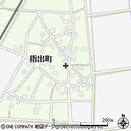 新潟県見附市指出町周辺の地図