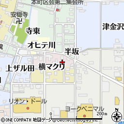福島県耶麻郡猪苗代町横マクリ周辺の地図