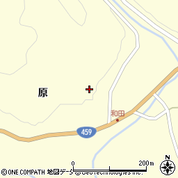 福島県二本松市田沢鶴ヶ作周辺の地図
