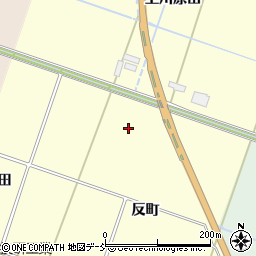 福島県南相馬市小高区岡田周辺の地図