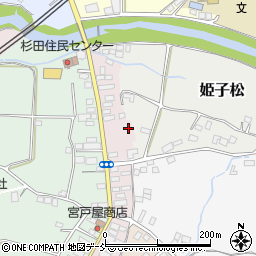 福島県二本松市東町周辺の地図