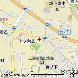 大竹豆腐店周辺の地図