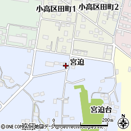 福島県南相馬市小高区吉名宮迫周辺の地図