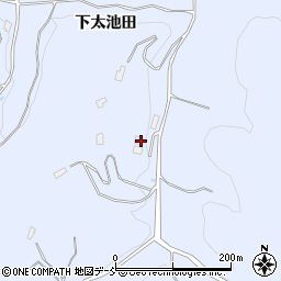 福島県二本松市西勝田下太池田433-1周辺の地図