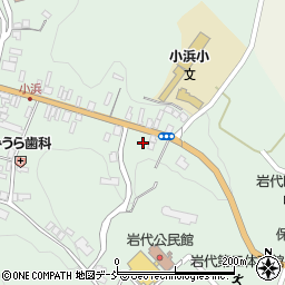 福島県二本松市小浜藤町周辺の地図