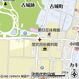 福島民友新聞社　猪苗代支局周辺の地図