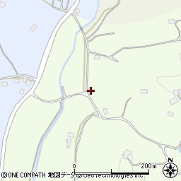 福島県二本松市米五町166周辺の地図