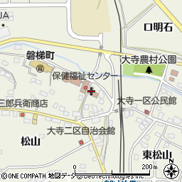 磐梯町児童館周辺の地図