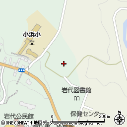 二本松市小浜プール周辺の地図
