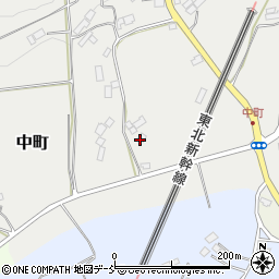 福島県二本松市中町331周辺の地図