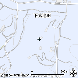 福島県二本松市西勝田下太池田417周辺の地図