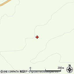 福島県伊達郡川俣町山木屋コナシ沢山周辺の地図