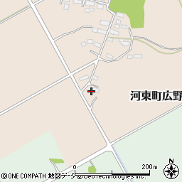 福島県会津若松市河東町広野冬木沢273周辺の地図