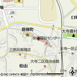 磐梯町　社会福祉協議会周辺の地図