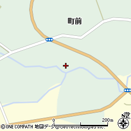 福島県浪江町（双葉郡）津島（安東）周辺の地図