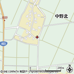横野公民館周辺の地図