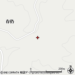 福島県二本松市上太田存仍210周辺の地図