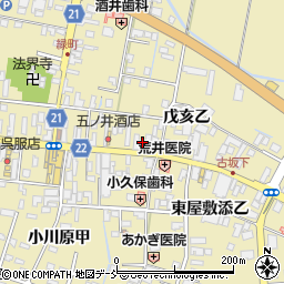 米沢屋糀店周辺の地図