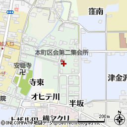福島県耶麻郡猪苗代町町東周辺の地図