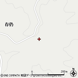 福島県二本松市上太田存仍208周辺の地図