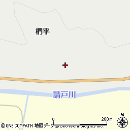 福島県双葉郡浪江町赤宇木椚平70周辺の地図