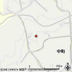 福島県二本松市中町245周辺の地図