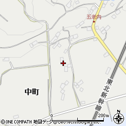 福島県二本松市中町293-1周辺の地図