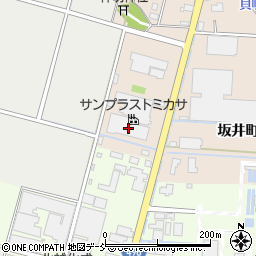 株式会社サンプラスト三笠周辺の地図