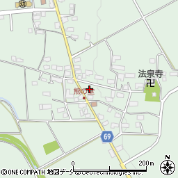 福島県会津若松市河東町熊野堂（村内）周辺の地図