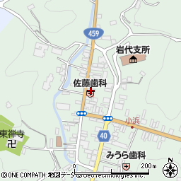 ゼネファーム二本松小浜店周辺の地図