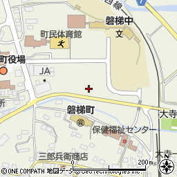 磐梯町停車場線周辺の地図