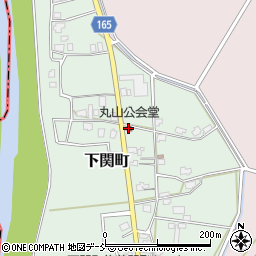 丸山公会堂周辺の地図
