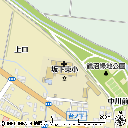 会津坂下町立坂下東小学校周辺の地図