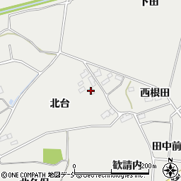 福島県南相馬市小高区飯崎（北台）周辺の地図