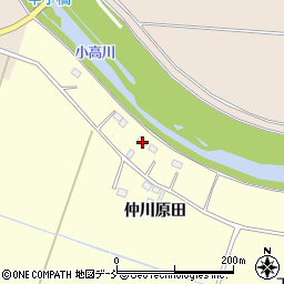 福島県南相馬市小高区岡田仲川原田周辺の地図