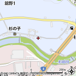 福島県二本松市舘野1丁目266周辺の地図