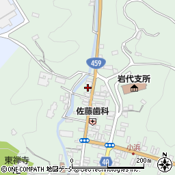 福島県二本松市小浜（新町）周辺の地図