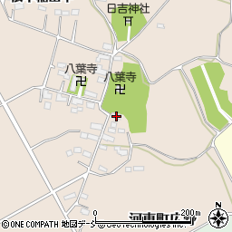 福島県会津若松市河東町広野冬木沢265周辺の地図
