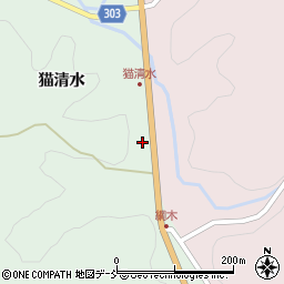 福島県二本松市太田猫清水10-1周辺の地図